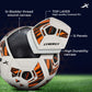 Vector X Synergy Thermo Fusion Football | Size 5 | Seamless PU Surface, Rubber Bladder, High Air Retention for Match & Training – All Weather Use - Best Price online Prokicksports.com