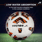 Vector X Synergy Thermo Fusion Football | Size 5 | Seamless PU Surface, Rubber Bladder, High Air Retention for Match & Training – All Weather Use - Best Price online Prokicksports.com