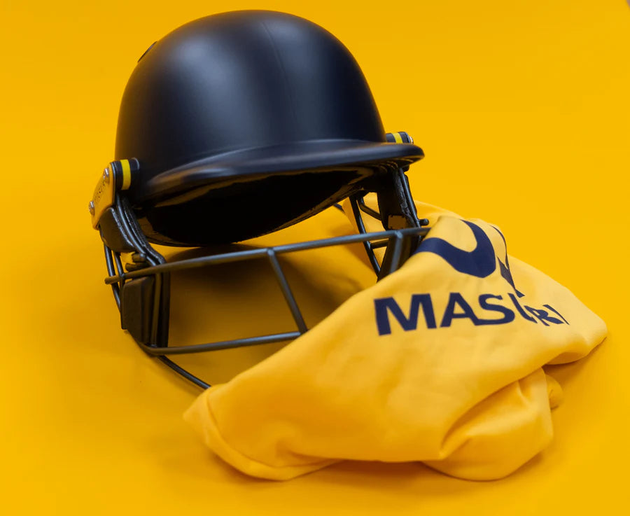 Masuri T Line Plus Steel Cricket Helmet Navy Blue | Premium Head Protection | Lightweight Professional Cricket Helmet for Players - Best Price online Prokicksports.com