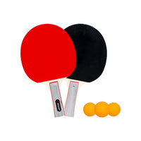 Airavat 7301 Table Tennis Racquet Set | 2 Bats & 3 Balls | Lightweight TT Set for Beginners & Intermediate Players | Indoor/Outdoor Use - Best Price online Prokicksports.com