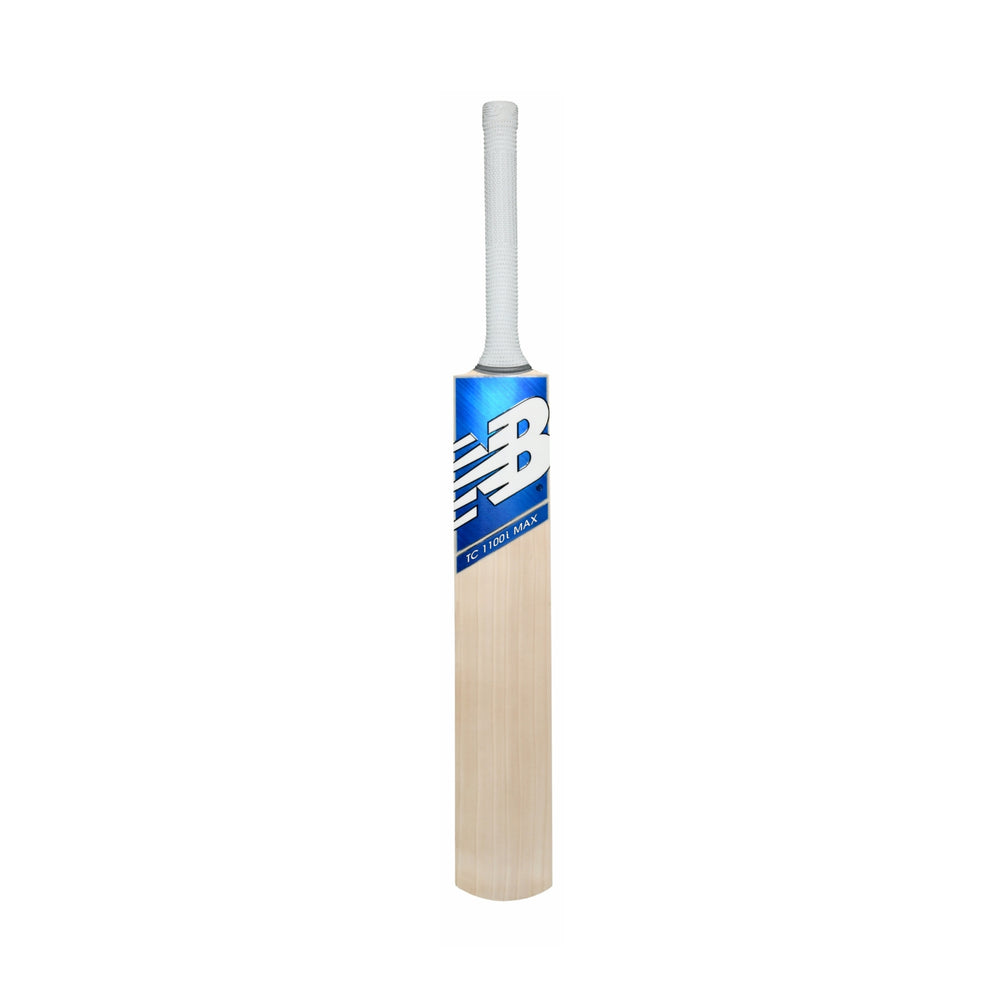 New Balance TC 1100i Max English Willow Cricket Bat | Mid Sweet Spot, Large Edges & Singapore Cane Handle