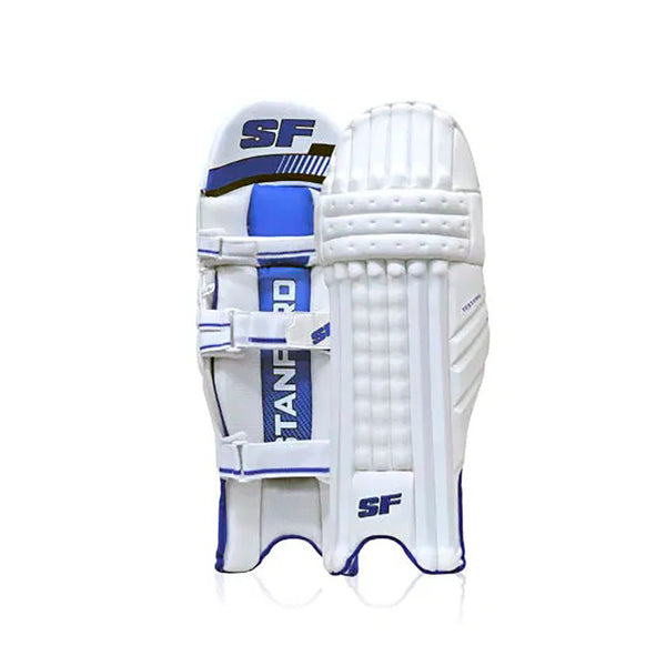 SF Test Pro Right-Hand Batting Legguard – Professional Cricket Pads for Leather Ball Matches, Club Play and Tournament Protection
