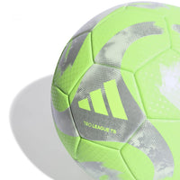 Adidas TIRO League Football Size 5 – Thermally Bonded Match Ball in Solar Green/Silver/White for Training, Tournaments & All-Weather Performance - Best Price online Prokicksports.com