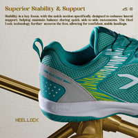 Hundred Court Star Pro Non-Marking Shoes | Multi-Sport Indoor Court Shoes | Lightweight Gum Rubber Sole | For Badminton, Squash, Table Tennis & Volleyball (Men/Women) - Best Price online Prokicksports.com