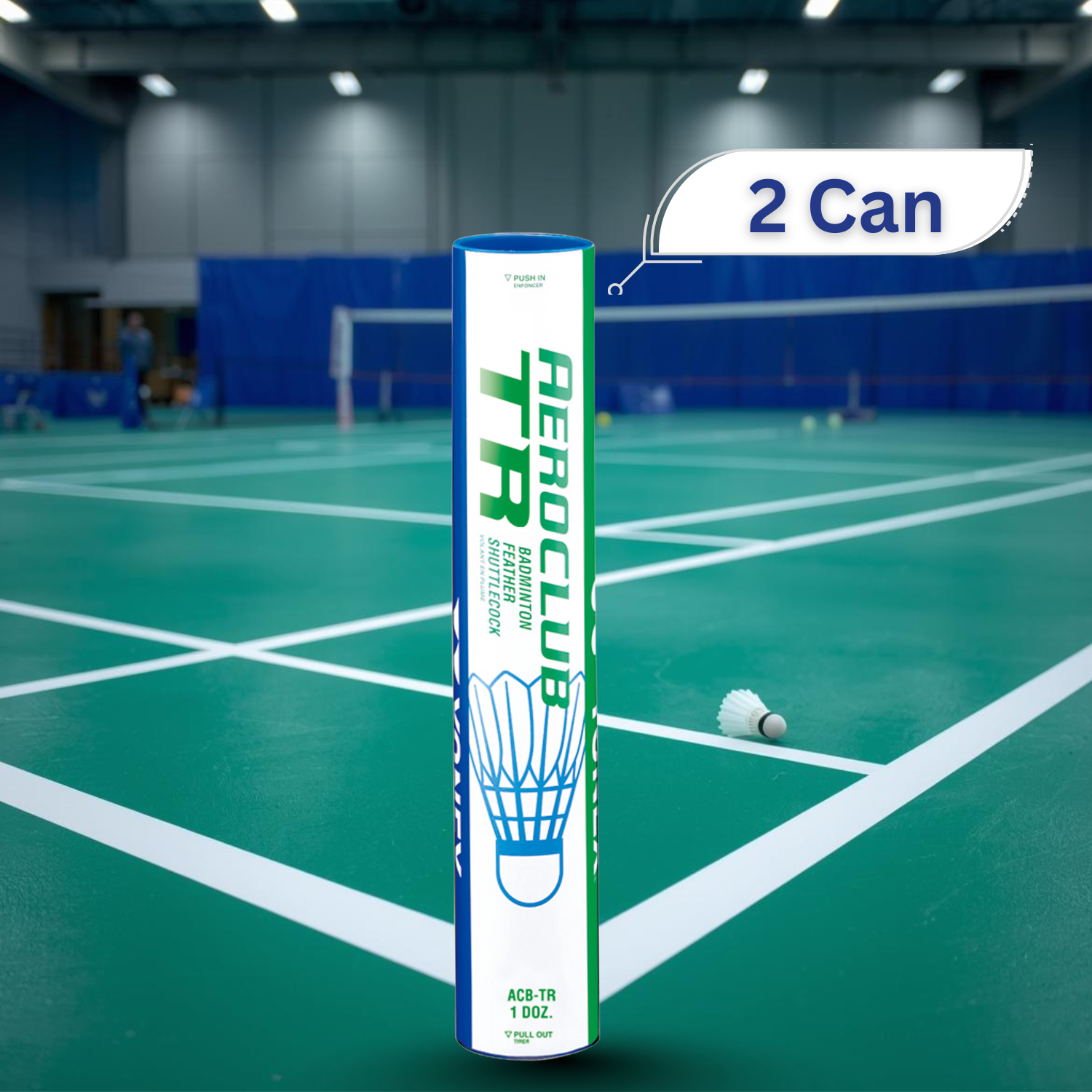 Yonex Aeroclub TR Badminton Feather Shuttlecock – 12 Pieces (Pack of 2) - Best Price online Prokicksports.com