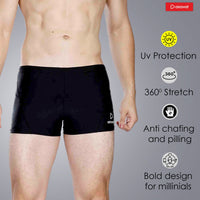 Airavat Zetus 1501 Men's Swimming Trunk | Quick-Dry, Stretchable & Comfortable Swimwear | Durable Fabric for Training & Leisure Swimming - Best Price online Prokicksports.com