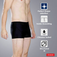 Airavat Zetus 1501 Men's Swimming Trunk | Quick-Dry, Stretchable & Comfortable Swimwear | Durable Fabric for Training & Leisure Swimming - Best Price online Prokicksports.com