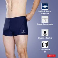 Airavat Zetus 1501 Men's Swimming Trunk | Quick-Dry, Stretchable & Comfortable Swimwear | Durable Fabric for Training & Leisure Swimming - Best Price online Prokicksports.com