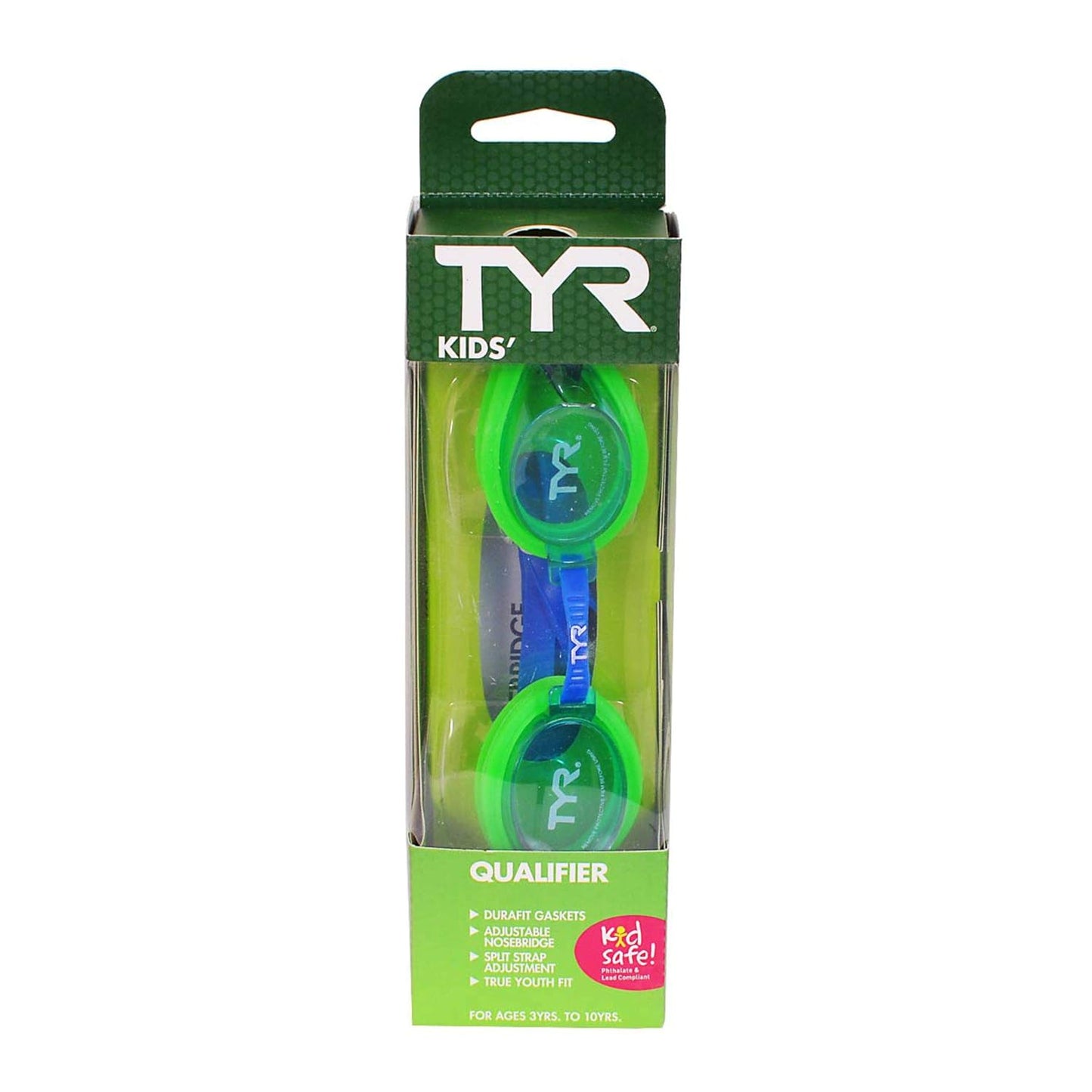 TYR Qualifire Kid's Swimming Goggles,Juniors - Best Price online Prokicksports.com