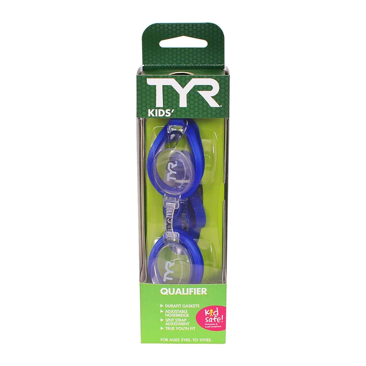 TYR Qualifire Kid's Swimming Goggles,Juniors - Best Price online Prokicksports.com