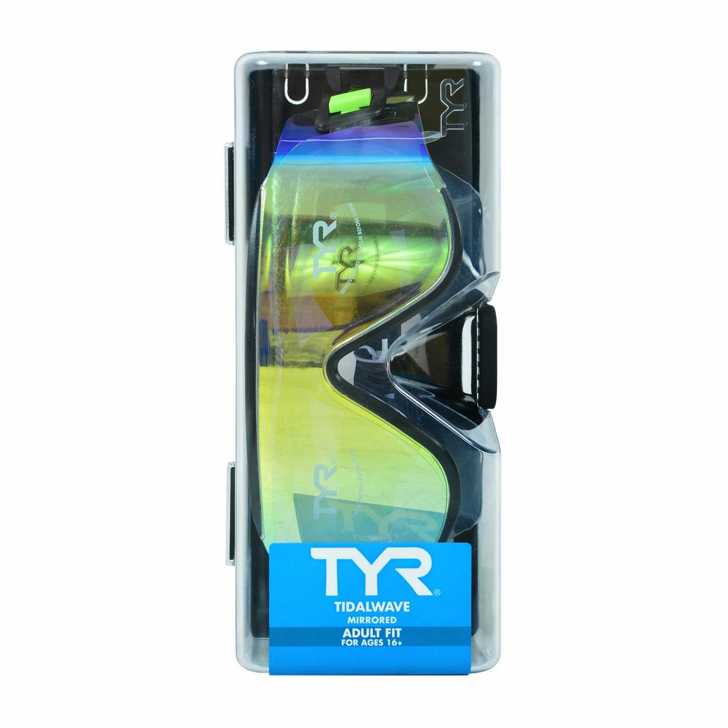 TYR Special Tidal Wave Mirrored Mask Swimming Goggles - Best Price online Prokicksports.com