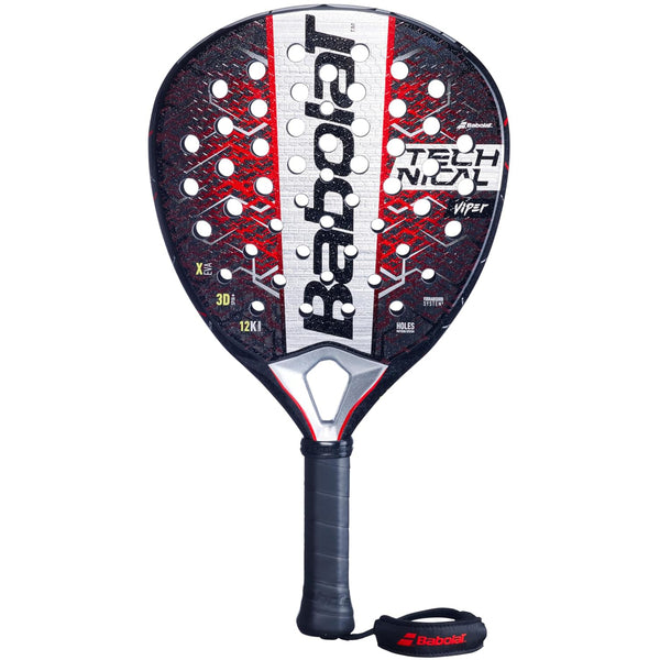 Babolat Technical Viper 2.5 Padel Racquet – 365g | Explosive Power & Precision | Carbon Frame | Diamond Shape | For Advanced Aggressive Padel Players