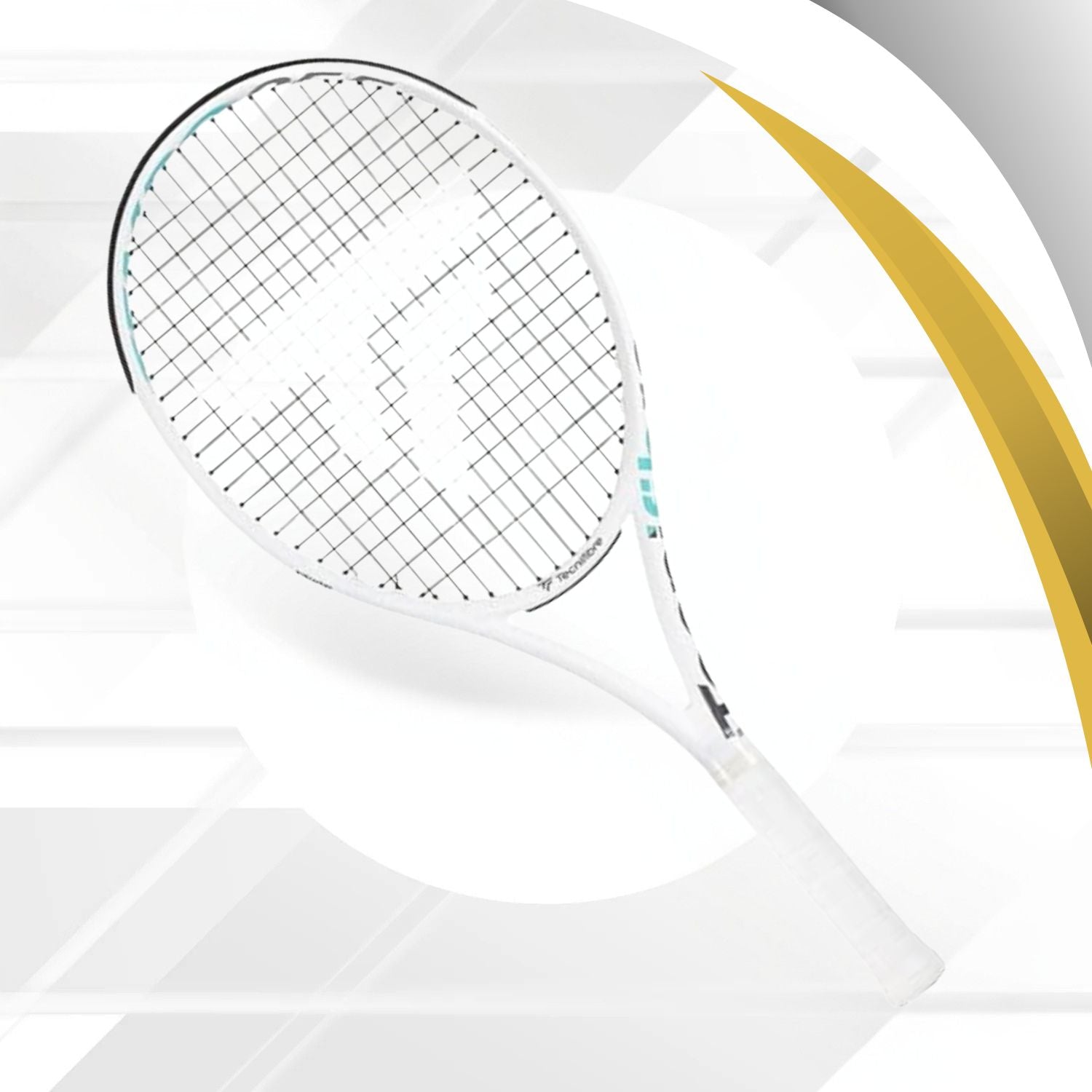 Tecnifibre Tempo 225 Strung Tennis Racquet (G2 - 4 1/4 Grip) – Lightweight Power & Control for Beginners - Best Price online Prokicksports.com