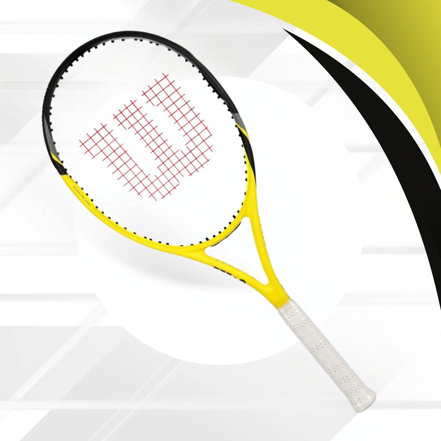 Wilson WR119510U2 Pro Open L Strung Tennis Racquet (L2: 4 1/4) – 280 Grams | 100 sq.in Head, 16x19 String Pattern, BLX Basalt/Graphite, 33cm Balance | Control, Power & Comfort - Best Price online Prokicksports.com