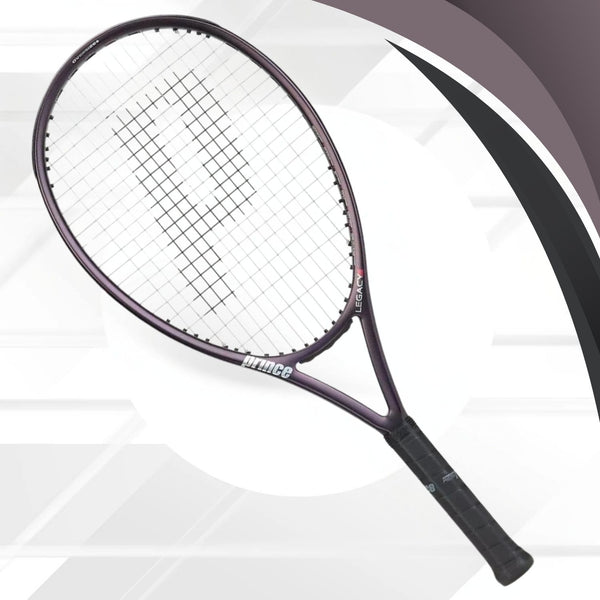 PRINCE Textreme 03 Legacy 105 Strung Tennis Racquet – 280 Grams, 105 sq. in. Head Size, L3 Grip (4-3/8), O3 Port + Textreme X Technology, Powerful & Arm-Friendly Racquet for Intermediate Players