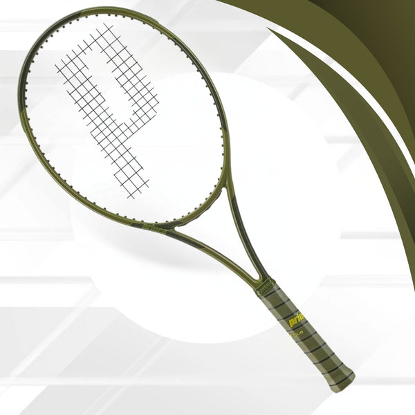 PRINCE Phantom 100X Unstrung Tennis Racquet – 305 Grams | 100 sq.in Head, Textreme/Zylon/Graphite, O-Port System, CTS Beam, ATS, 16x18 Pattern | Plush Control for Advanced Players