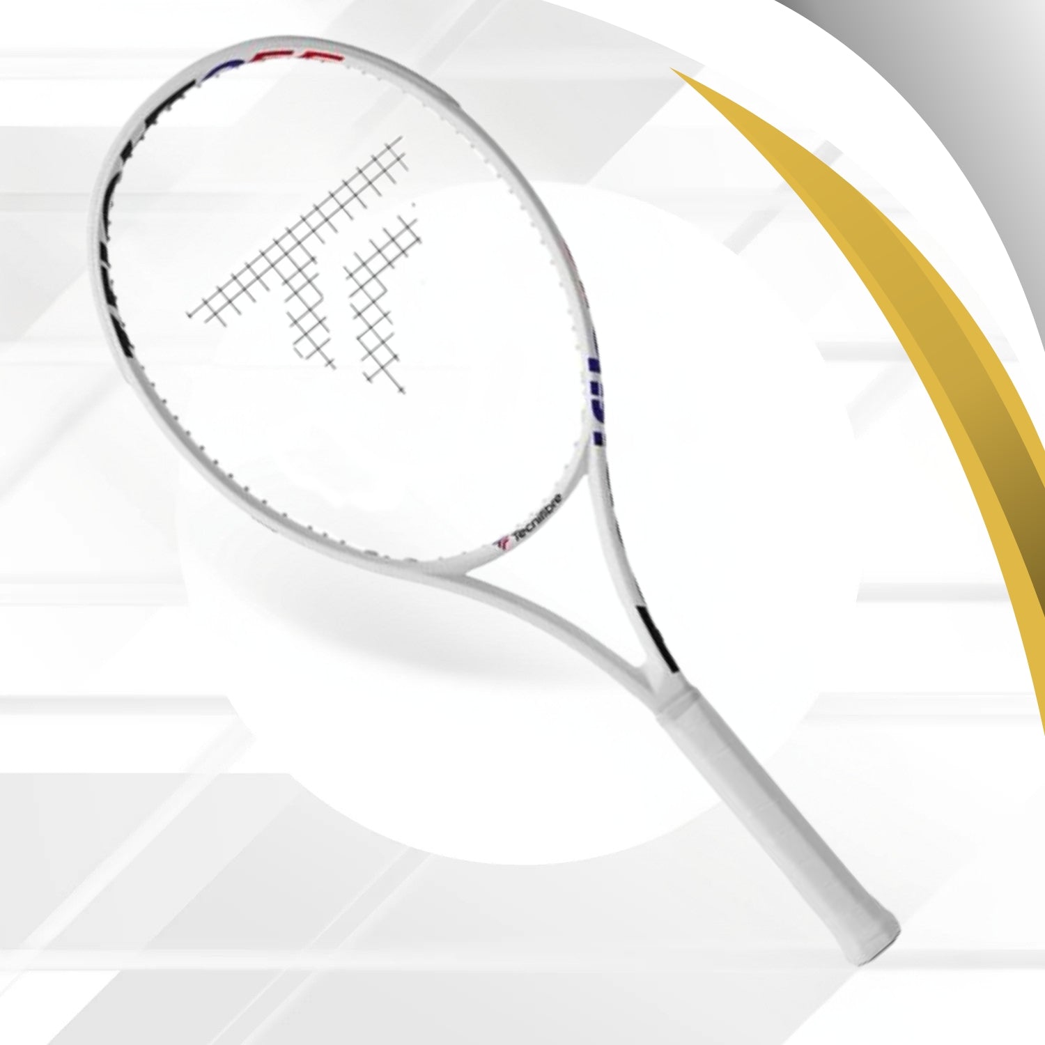 Tecnifibre T-Fight 255 Isoflex Unstrung Tennis Racquet (G2 - 4 1/4