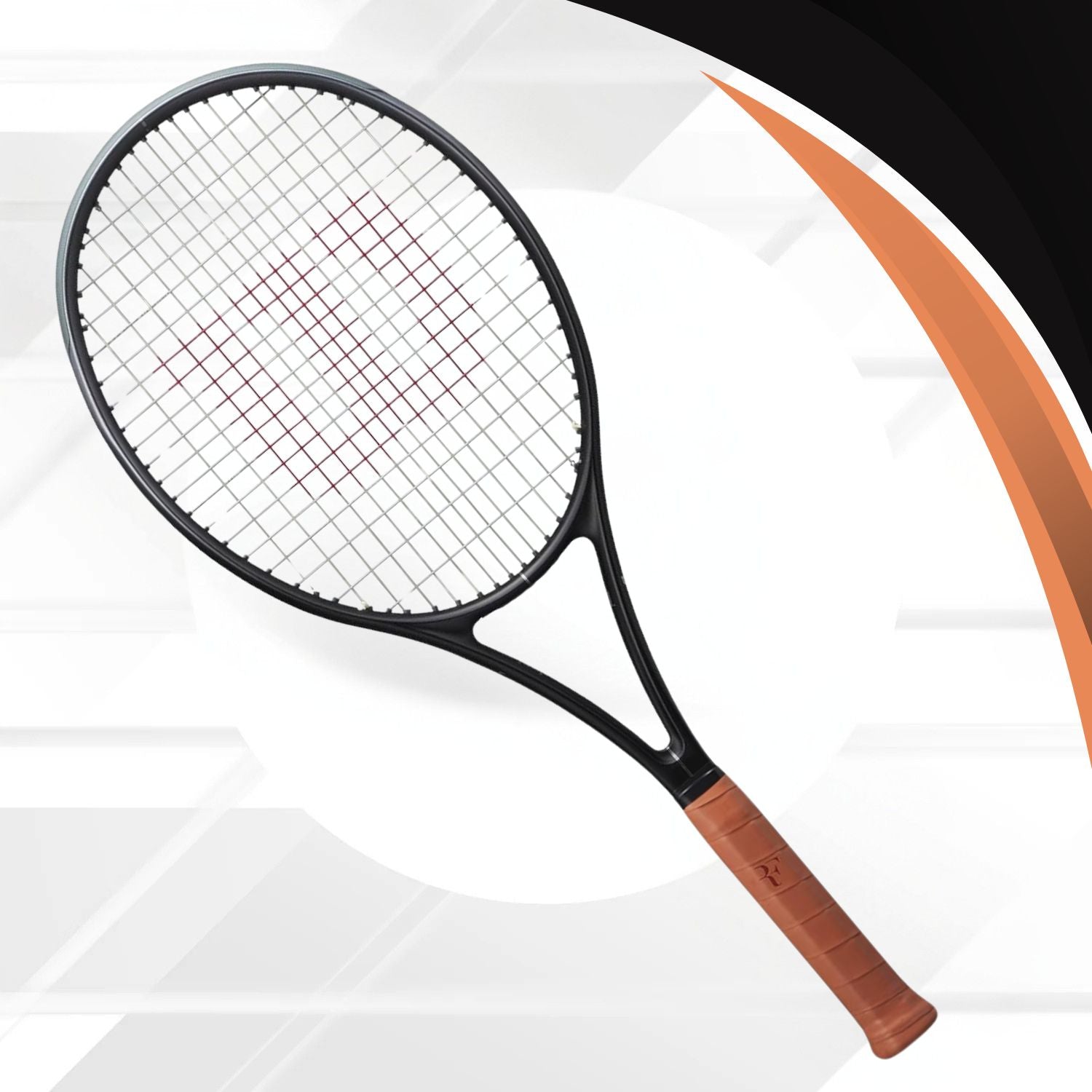Wilson WR151411U3 RF 01 L3 Unstrung Tennis Racquet (L3: 4 3/8) – 300 Grams | 98 sq.in Head, 16x19 String Pattern, SABR Frame Design, Braid 45 Technology | Roger Federer Inspired - Best Price online Prokicksports.com