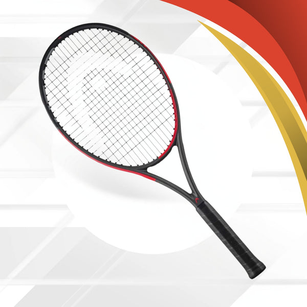 HEAD IG Challenge MP Strung Tennis Racquet – Red (Grip Size 2 – 4 1/4), 295g, 16x19 String Pattern