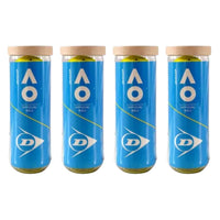 Dunlop Australian Open Tennis Balls Dozen (4 Cans) - Best Price online Prokicksports.com