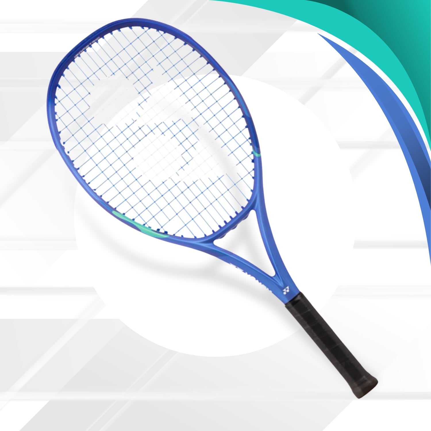 Yonex First Racket Yonex EZone 25 Strung Tennis Racquet - Blast Blue | Lightweight 225g ...