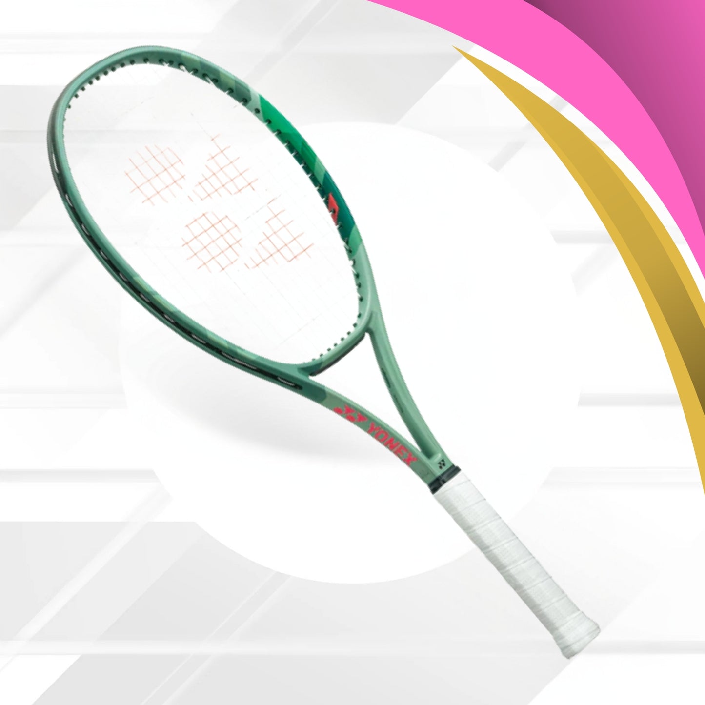 Yonex Percept 100L Unstrung Tennis Racquet, Olive Green - 280 Grams - Best Price online Prokicksports.com