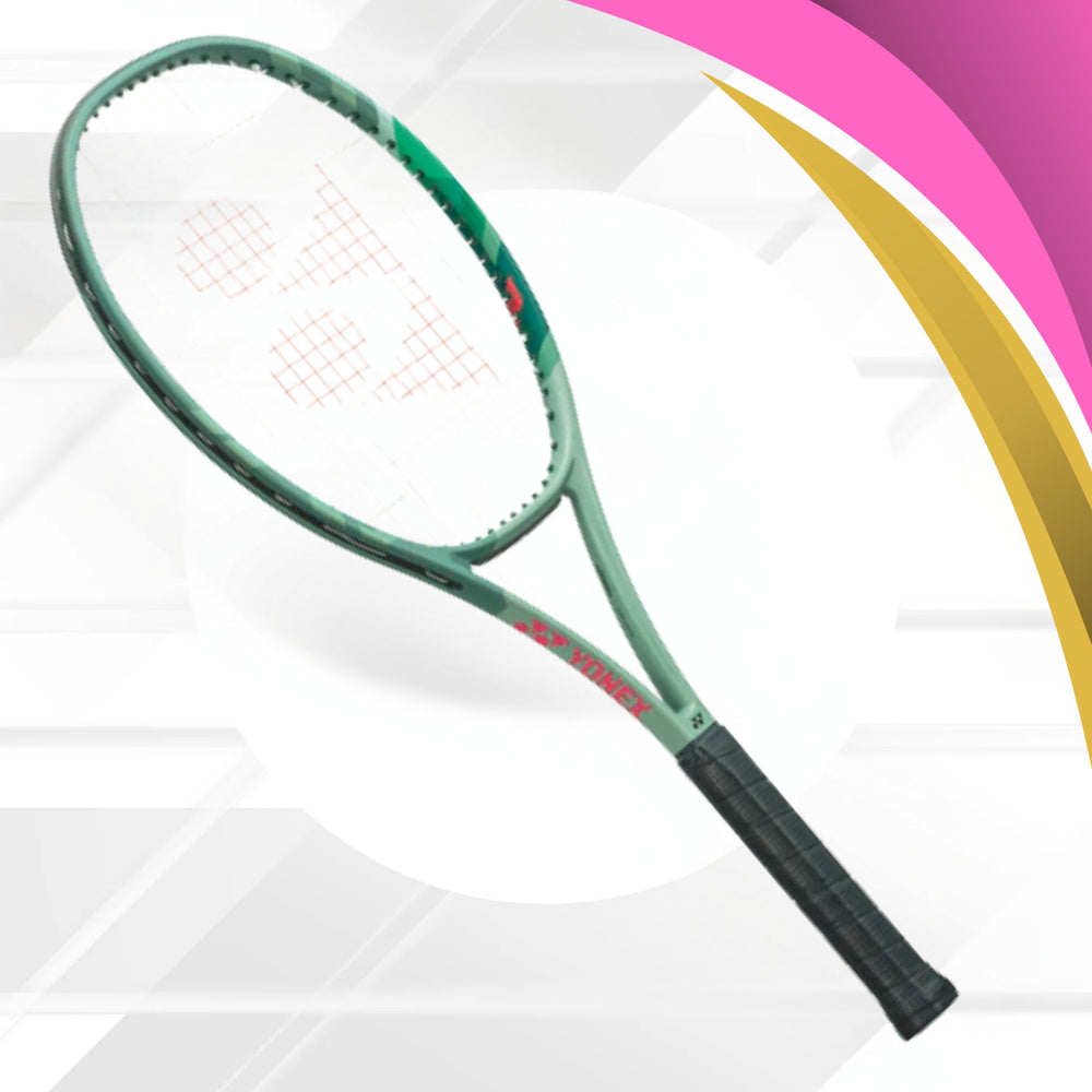 Yonex Percept 97H Unstrung Tennis Racquet – 330g | Olive Green | Precision & Power for Advanced Players