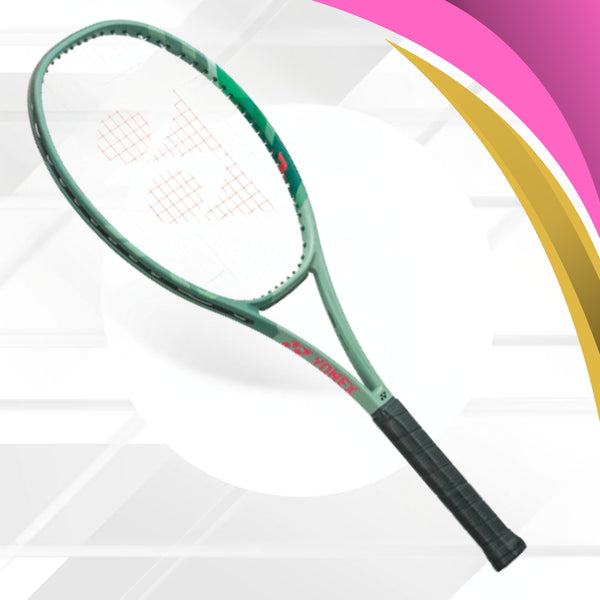 Yonex Percept 97H Unstrung Tennis Racquet – 330g | Olive Green | Precision & Power for Advanced Players