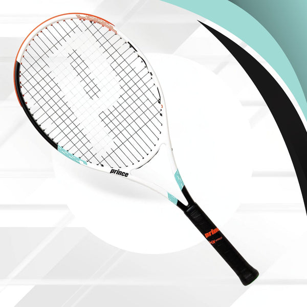 Prince ATS Textreme Tour 100 Unstrung Tennis Racquet (L2: 4 1/4) – 290 Grams | 100 sq.in Head, 16x18 Pattern, Textreme/Twaron/Graphite, ATS, Flexible Beam