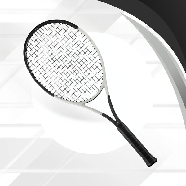 Head Speed MP L 2024 Unstrung Tennis Racquet U20 (Grip 2 – 4 1/4) Matte Black / White, 280g | Auxetic 2.0 & Graphene Inside for Ultimate Maneuverability, Power, and Comfort