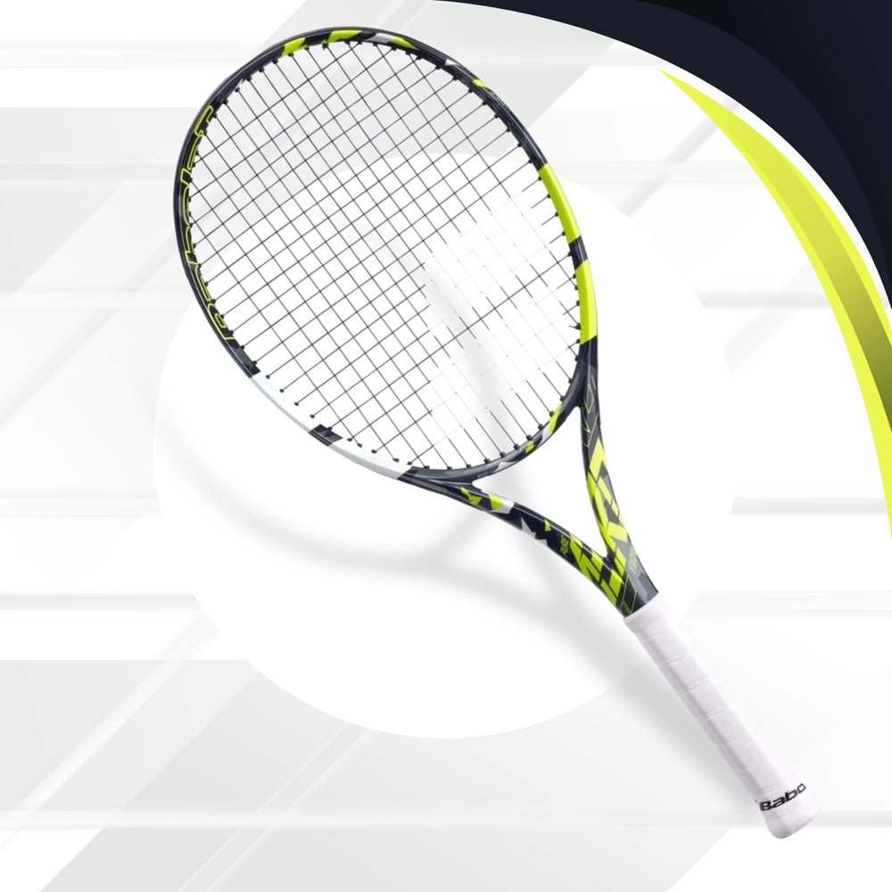 Babolat Pure Team U CV Unstrung Tennis Racquet, Grey/Yellow/White