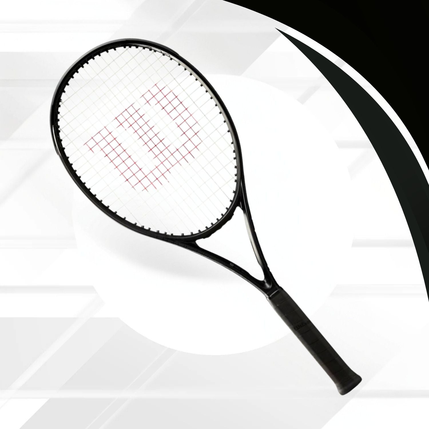 Wilson WR142211U2 Noir Clash 100L V2 Unstrung Tennis Racquet (Grip 2: 4 1/4) – 280 Grams | Lightweight, Arm-Friendly Frame with FORTYFIVE° Carbon Technology | 100 sq.in Head - Best Price online Prokicksports.com