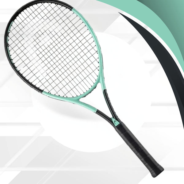 Head Max Attitude Supreme Strung Tennis Racquet – 275g (G3 4 3/8) | Graphite Composite Frame with Power Frame Technology for Control & Easy Play, Mint Green/Black