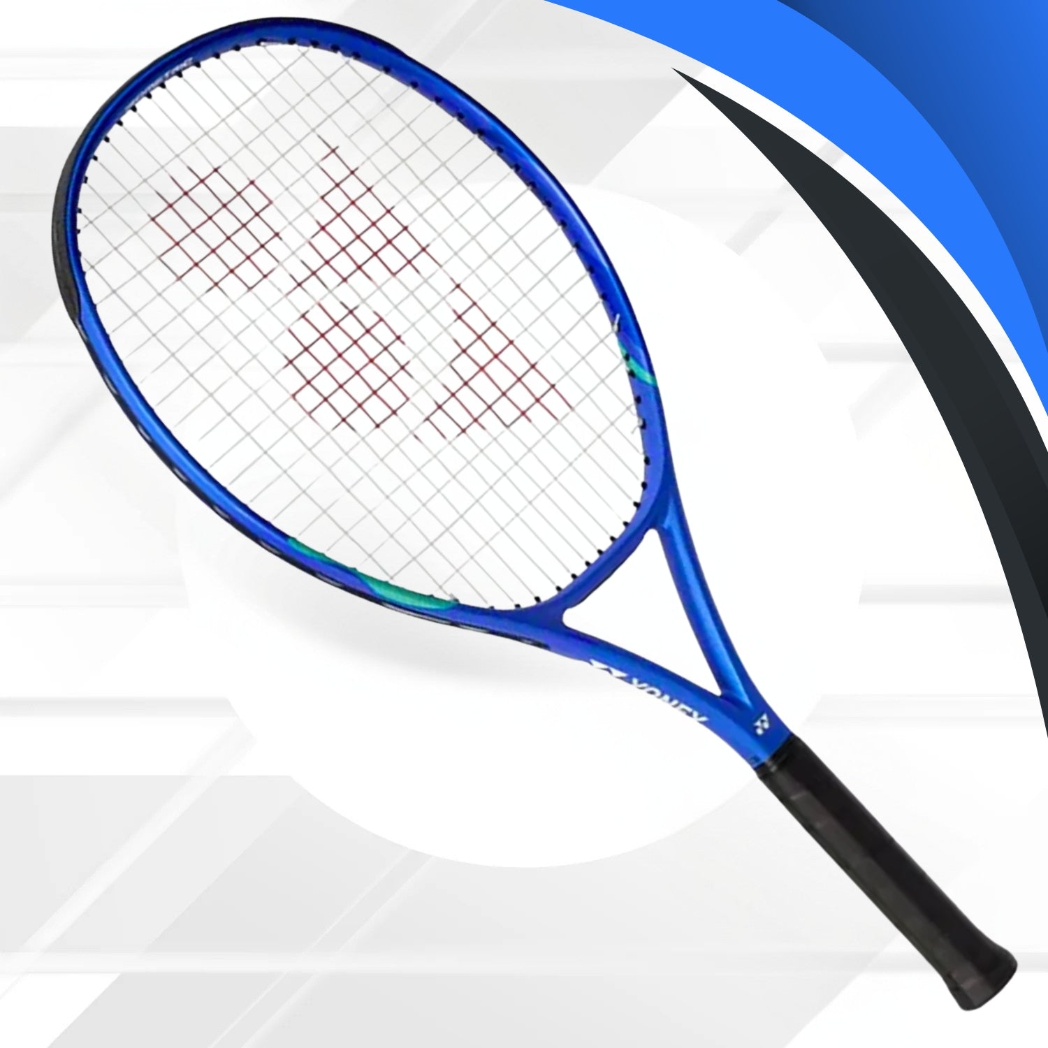 Yonex Ezone Alpha L Strung Tennis Racquet - Blast Blue | Lightweight Power Racquet for Beginners & Intermediates | Comfort, Control & Spin Precision - Best Price online Prokicksports.com