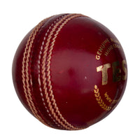 SG Test Leather Ball (Red) - Best Price online Prokicksports.com