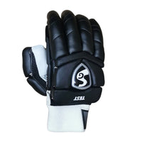 SG Test Black Right Hand Batting Gloves – Premium Protection, Soft Comfort Padding, Strong Grip & Breathability for Professional Cricket Performance - Best Price online Prokicksports.com