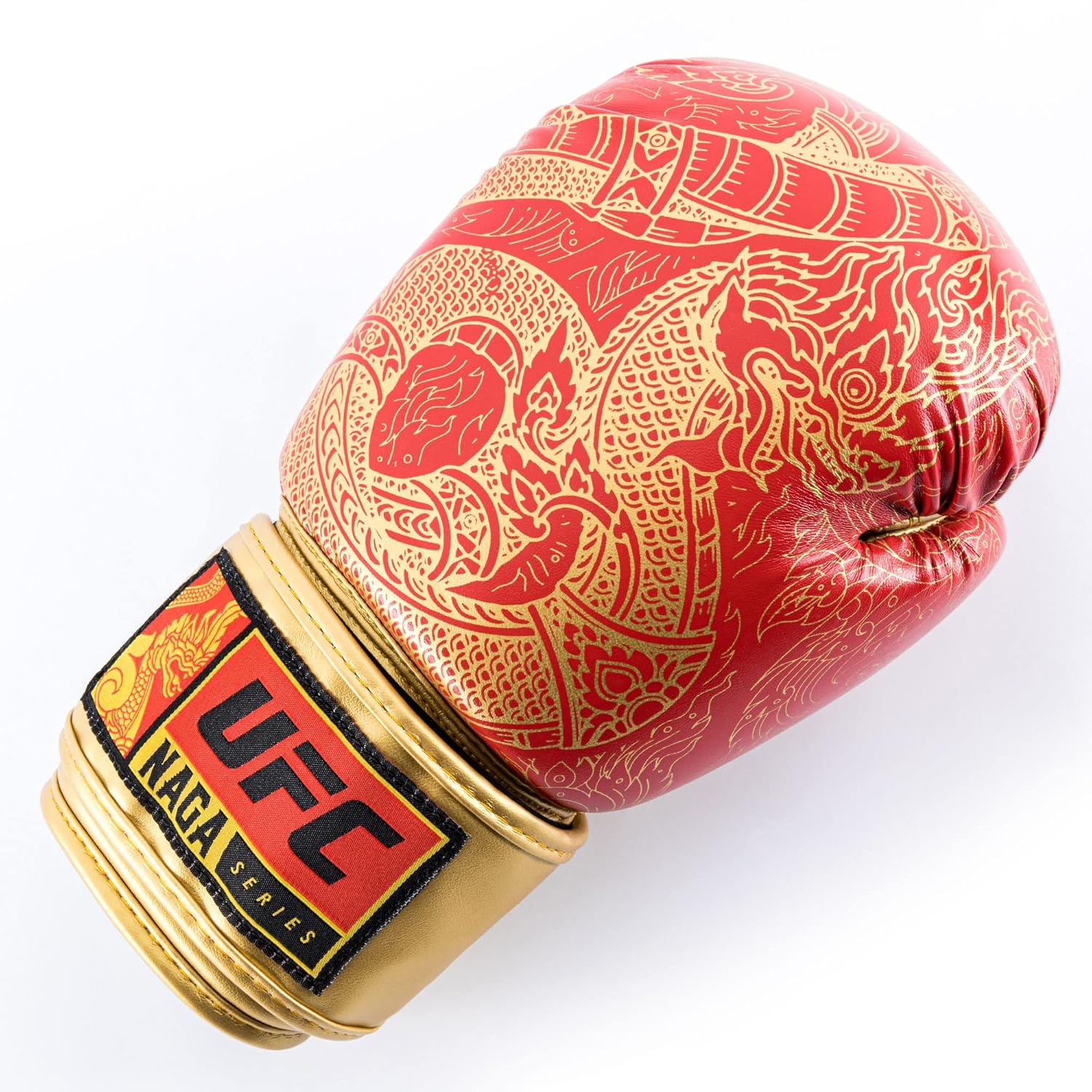 UFC Thai Naga Training Gloves – Muay Thai & MMA Gloves with Wrist Support & Shock-Absorbing Padding - Best Price online Prokicksports.com