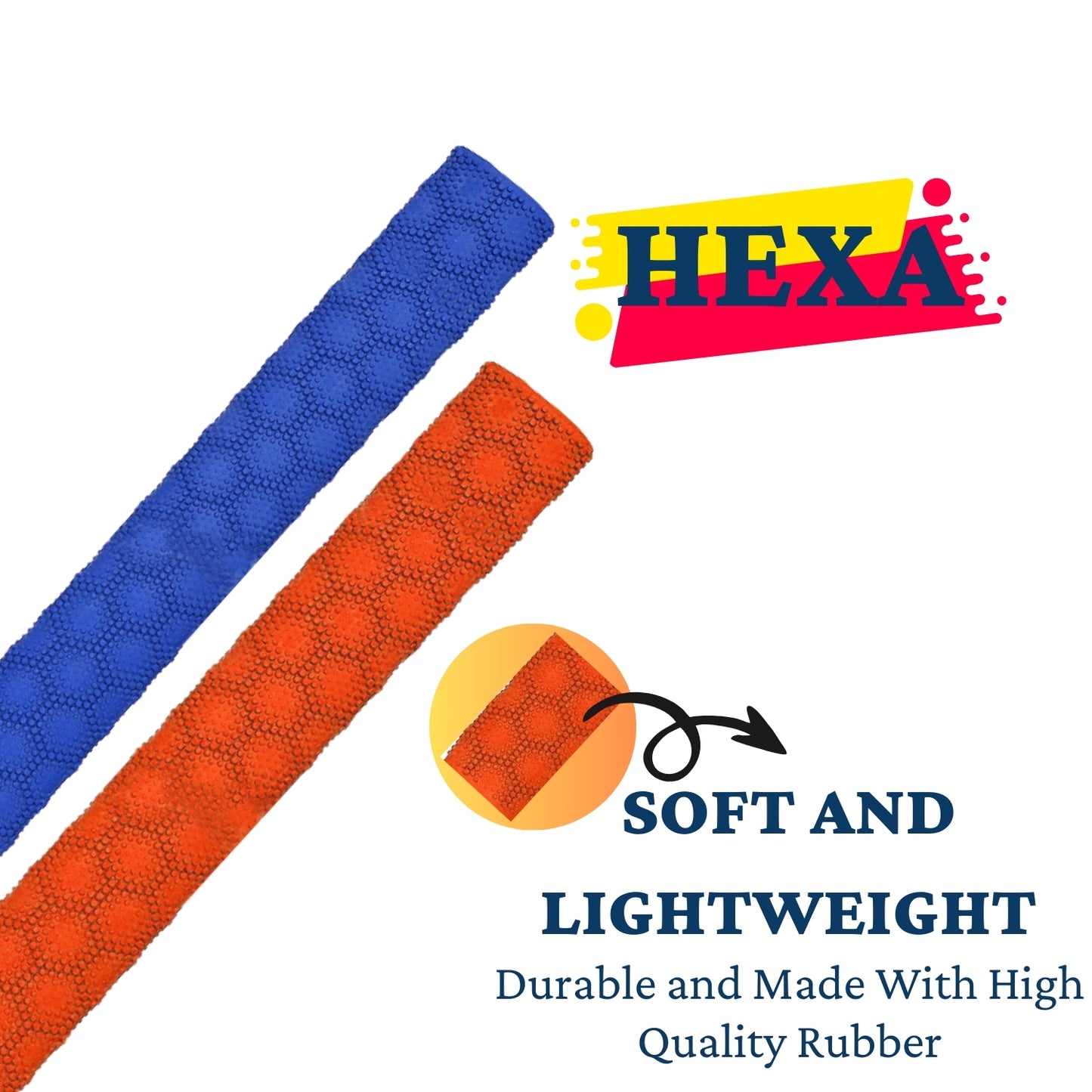 Prokick Cricket Bat Grip, Hexa (Assorted Color) - Best Price online Prokicksports.com