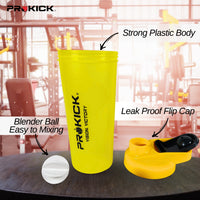 Prokick Sports Shaker Bottle with Mixer Ball, Thrust - 750ml - Best Price online Prokicksports.com