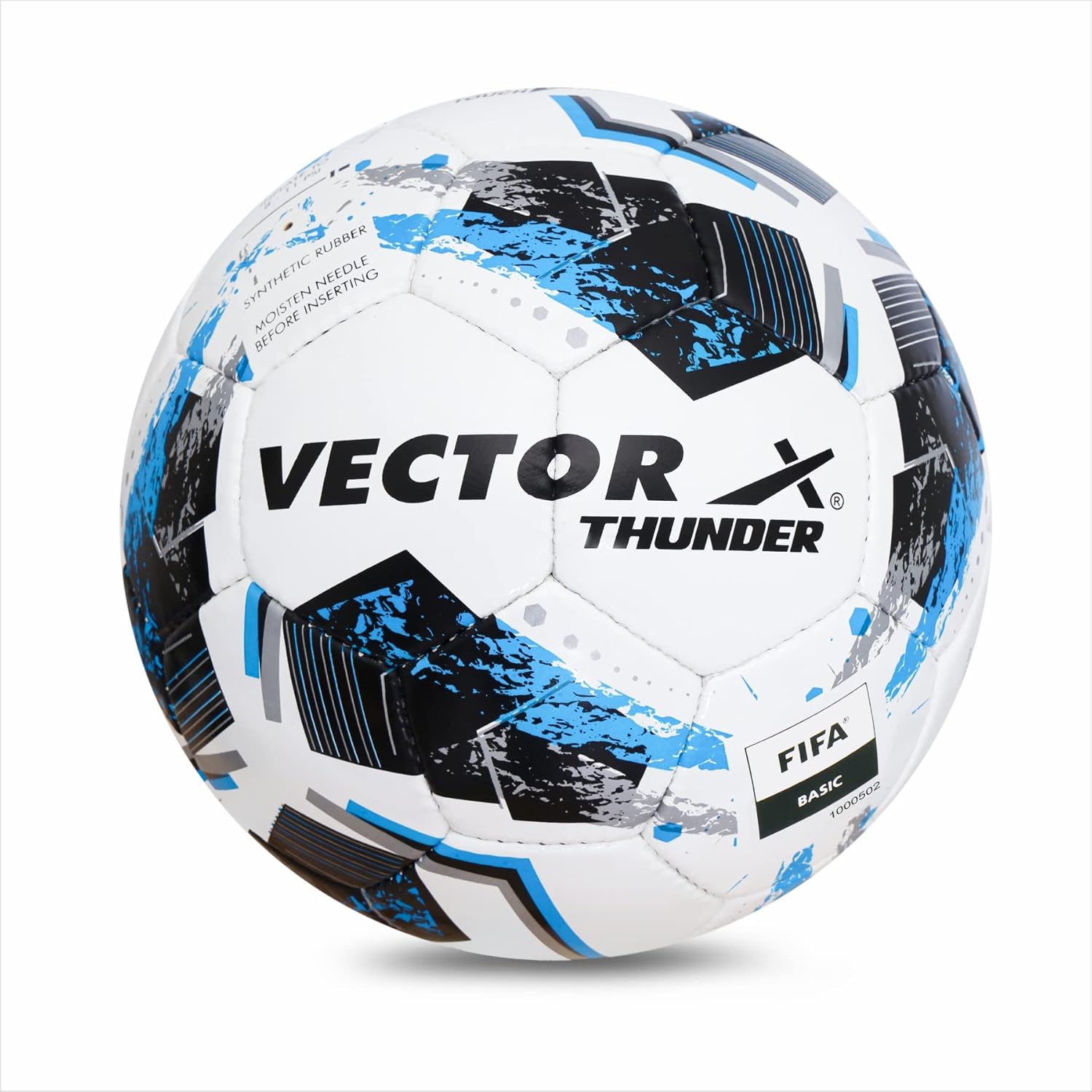 Vector X Thunder Football | Size 5 | Durable Outer Shell, Rubber Bladder, All Surface Grip for Match, Practice & Training Use – Outdoor Play - Best Price online Prokicksports.com