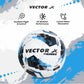 Vector X Thunder Football | Size 5 | Durable Outer Shell, Rubber Bladder, All Surface Grip for Match, Practice & Training Use – Outdoor Play - Best Price online Prokicksports.com