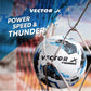 Vector X Thunder Football | Size 5 | Durable Outer Shell, Rubber Bladder, All Surface Grip for Match, Practice & Training Use – Outdoor Play - Best Price online Prokicksports.com