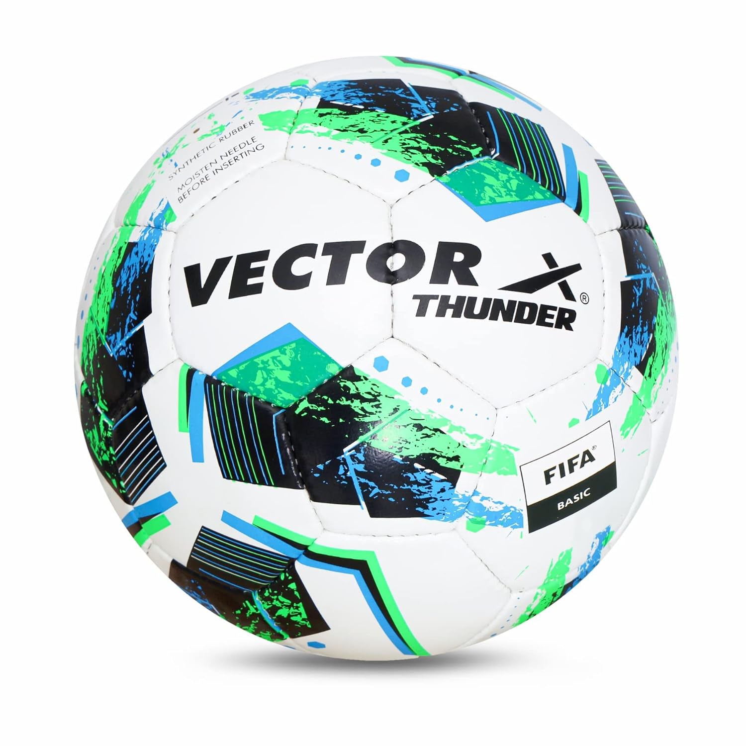 Vector X Thunder Football | Size 5 | Durable Outer Shell, Rubber Bladder, All Surface Grip for Match, Practice & Training Use – Outdoor Play - Best Price online Prokicksports.com