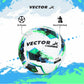 Vector X Thunder Football | Size 5 | Durable Outer Shell, Rubber Bladder, All Surface Grip for Match, Practice & Training Use – Outdoor Play - Best Price online Prokicksports.com