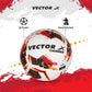 Vector X Thunder Football | Size 5 | Durable Outer Shell, Rubber Bladder, All Surface Grip for Match, Practice & Training Use – Outdoor Play - Best Price online Prokicksports.com