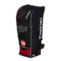 SS Ton Duffle Economic Cricket Kit Bag (Black/Red) | Multi-Compartment Design | Padded Shoulder Strap | Budget-Friendly - Best Price online Prokicksports.com