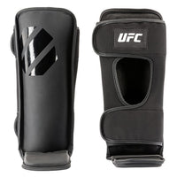 UFC Tonal Training Shin Guards Black | Lightweight MMA Muay Thai Protective Gear for Sparring & Training - Best Price online Prokicksports.com