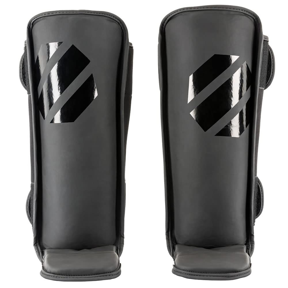 UFC Tonal Training Shin Guards Black | Lightweight MMA Muay Thai Protective Gear for Sparring & Training - Best Price online Prokicksports.com