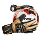 Vector X Tornado Goal Keeper Gloves with Strong Grip Latex Palm, Finger Support, Breathable Fit for Football Match & Training – All Weather Play - Best Price online Prokicksports.com
