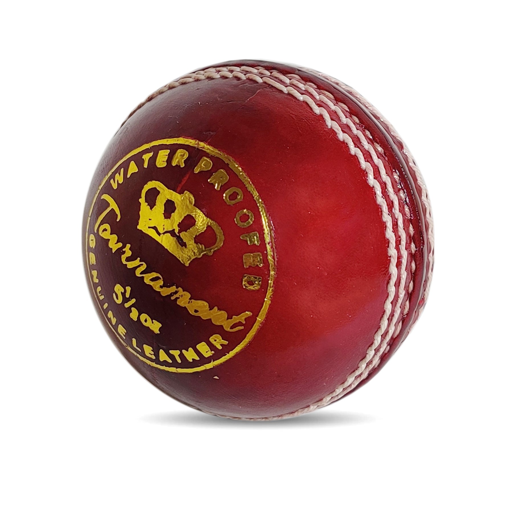 Prokick Tournament Four Piece Leather Cricket Ball, 12 Pc (Red) - Best Price online Prokicksports.com